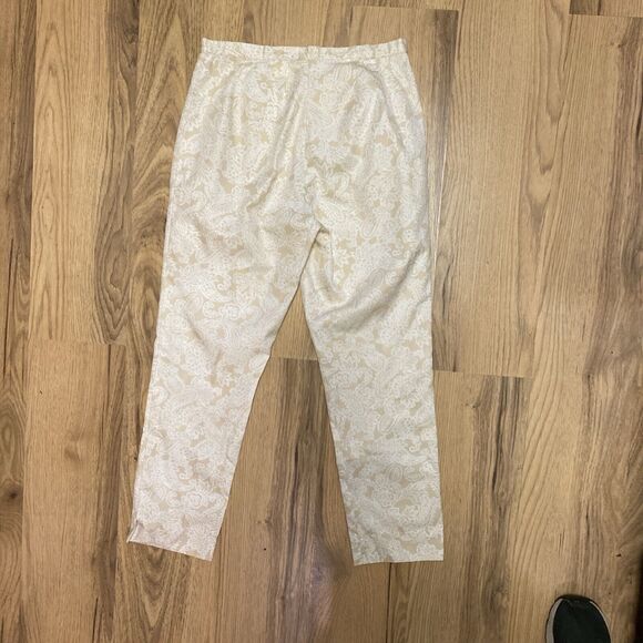 Women's Capri Pants Eddie Bauer Golden Floral 8‎ - Picture 5 of 5